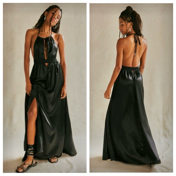 Free People Look Into the Sun Maxi Gown - Picture 1 of 6